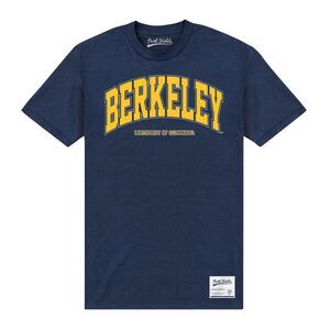 UC Berkeley Unisex Adult T-Shirt / Navy Blue